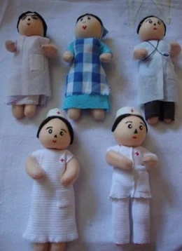 KIT BONECOS PROFISSES