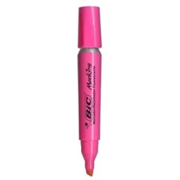MARCA TEXTO - MARKING - BIC - FLUORESCENTE ROSA