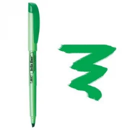 CANETA MARCA TEXTO - BRITE LINER - BIC - VERDE