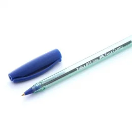 CANETA FABER-CASTELL - ESFEROGRFICA - TRILUX - PONTA FINA - AZUL