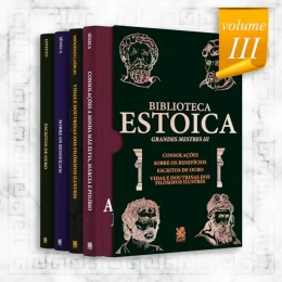Biblioteca Estoica: Grandes Mestres Volume III - Box com 4 Livros