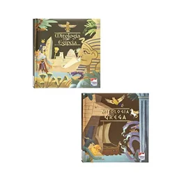 Combo de Livros Sobre Mitologia Grega e Egipcia
