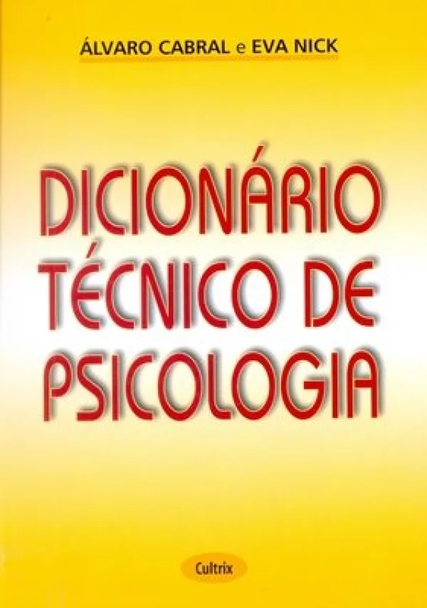 DICIONRIO TCNICO DE PSICOLOGIA