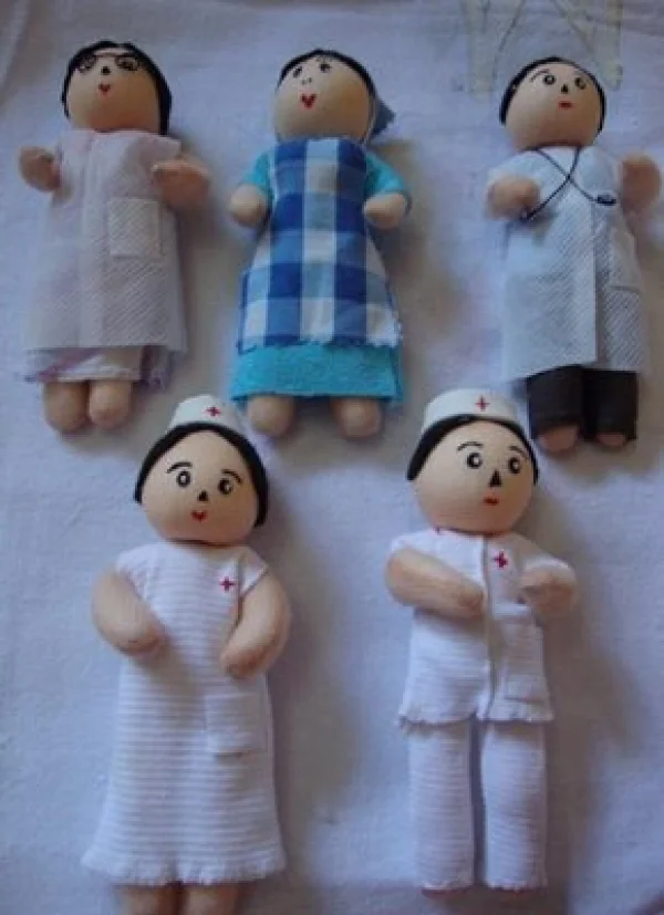 KIT BONECOS PROFISSES